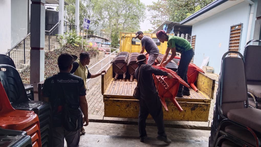 May be an image of 5 people and text