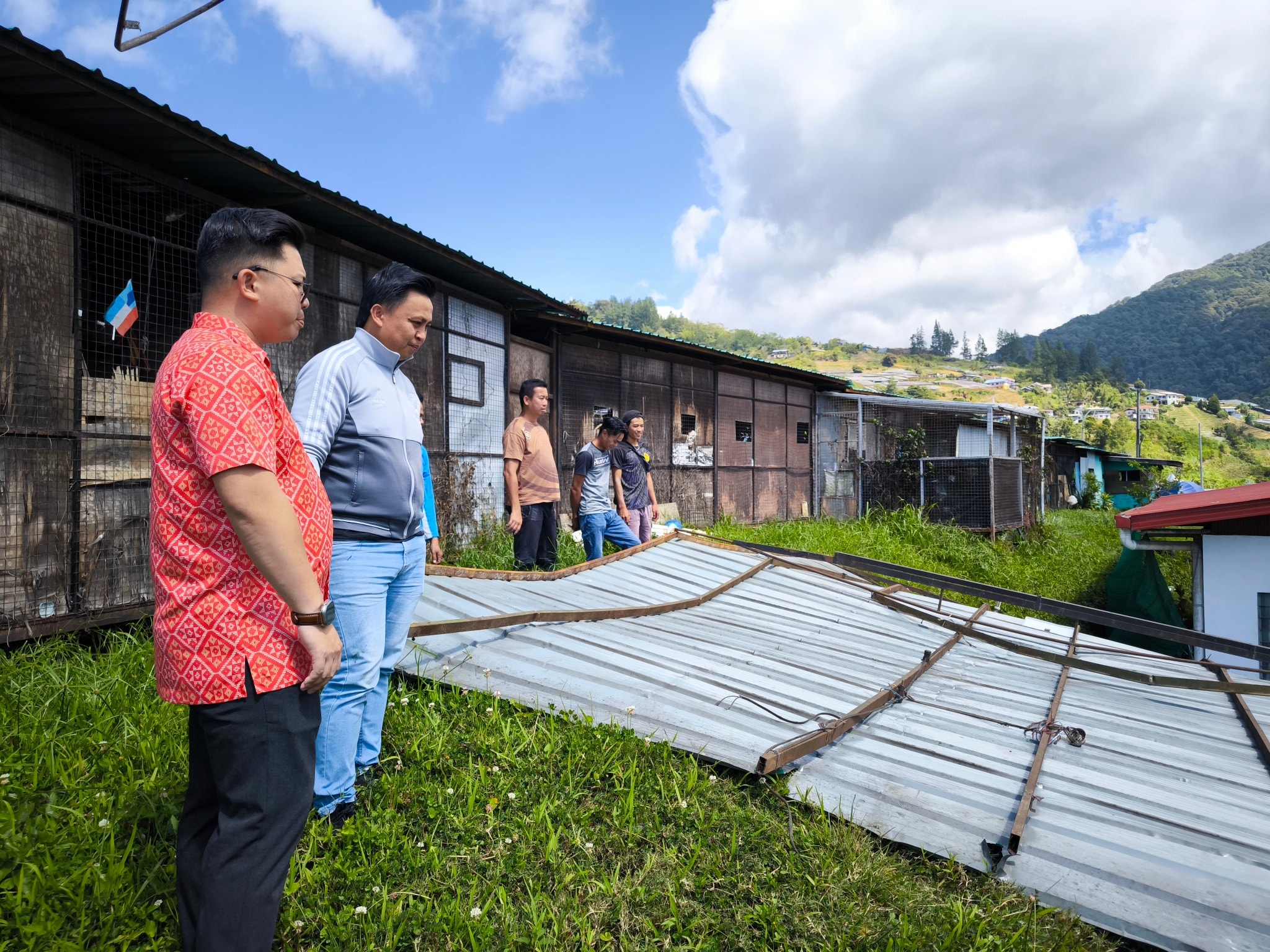 PEMANTAUAN KIOSK & SANTUNI PENIAGA DI PEKAN KUNDASANG