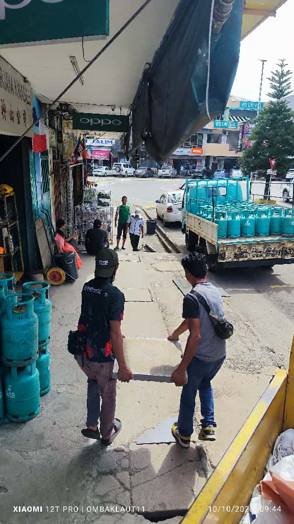 May be an image of one or more people and text