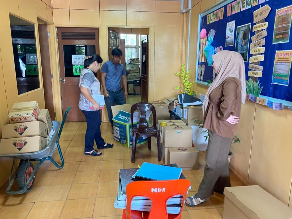 May be an image of text