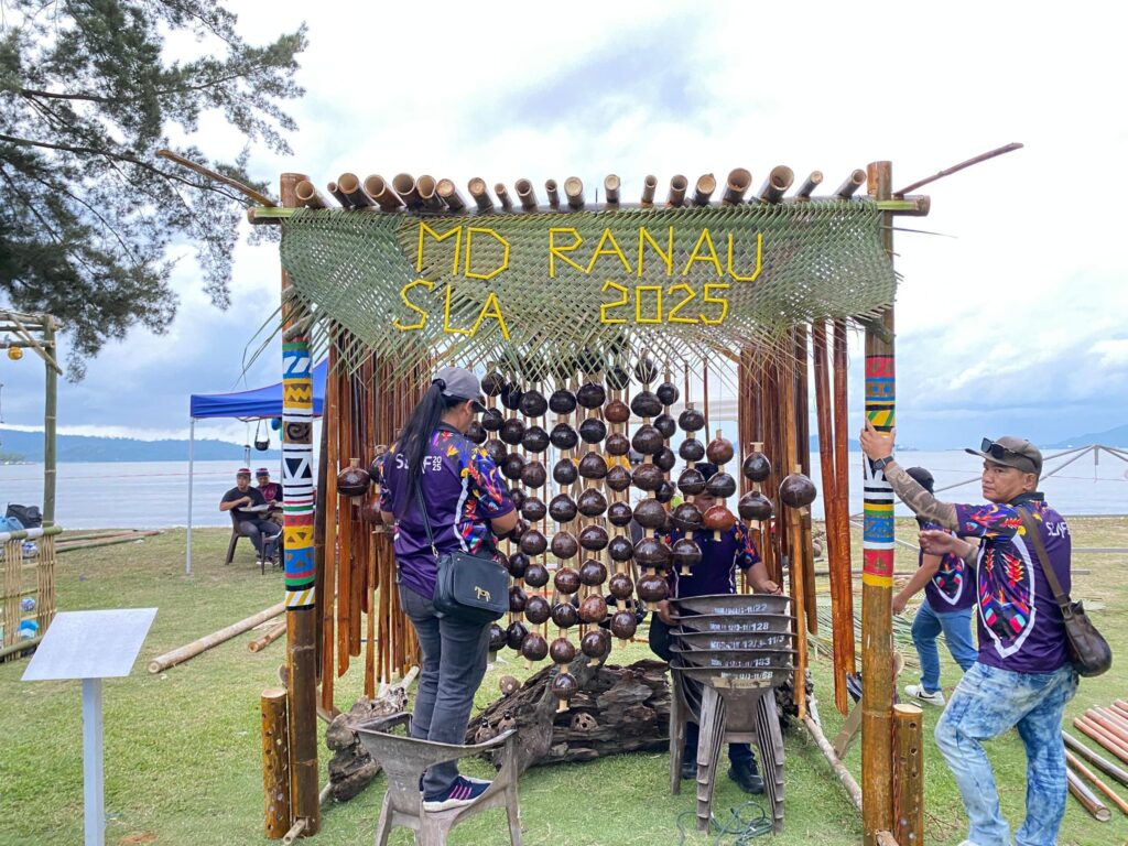 May be an image of wind chime, macrame and text