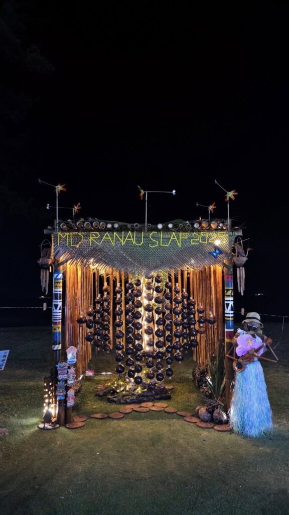 May be an image of lighting, baby's-breath and wedding