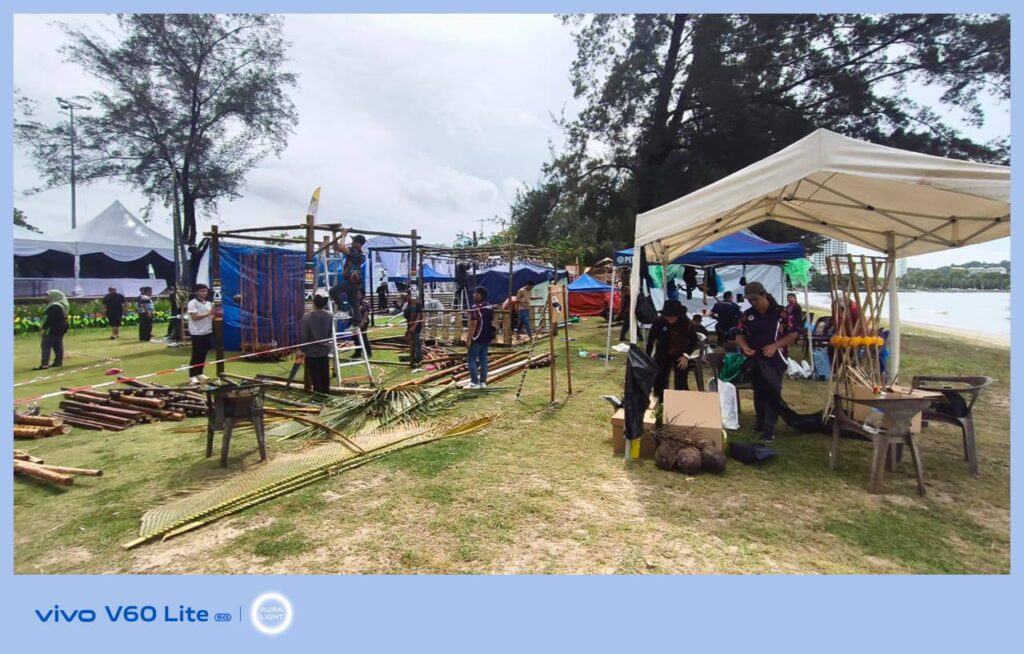 May be an image of one or more people, grass and text that says 'EU 天 vivoV60Lite| vivo V60 Lite| AURA Lite G0'