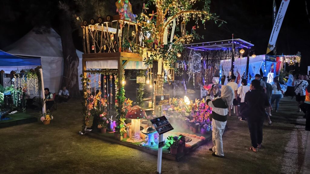 May be an image of christmas tree and lighting